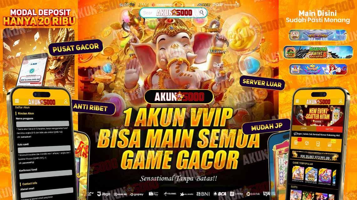 Akun Depo 5k Tergacor: Tips dan Trik untuk Sukses Bermain