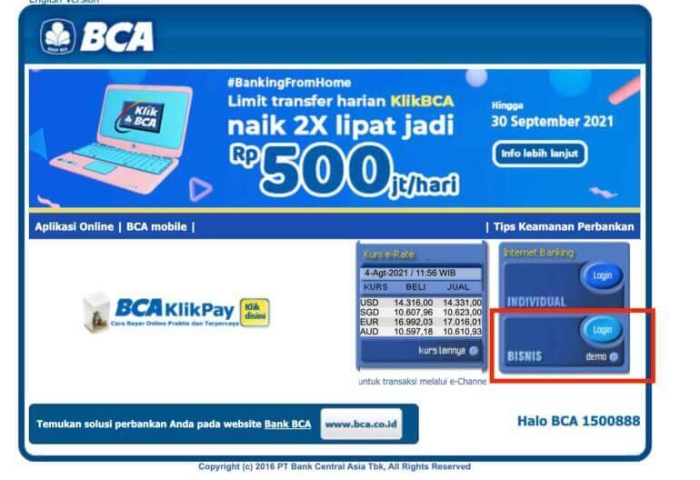 Login BCA: Cara Login Aman dan Mudah di Internet Banking BCA